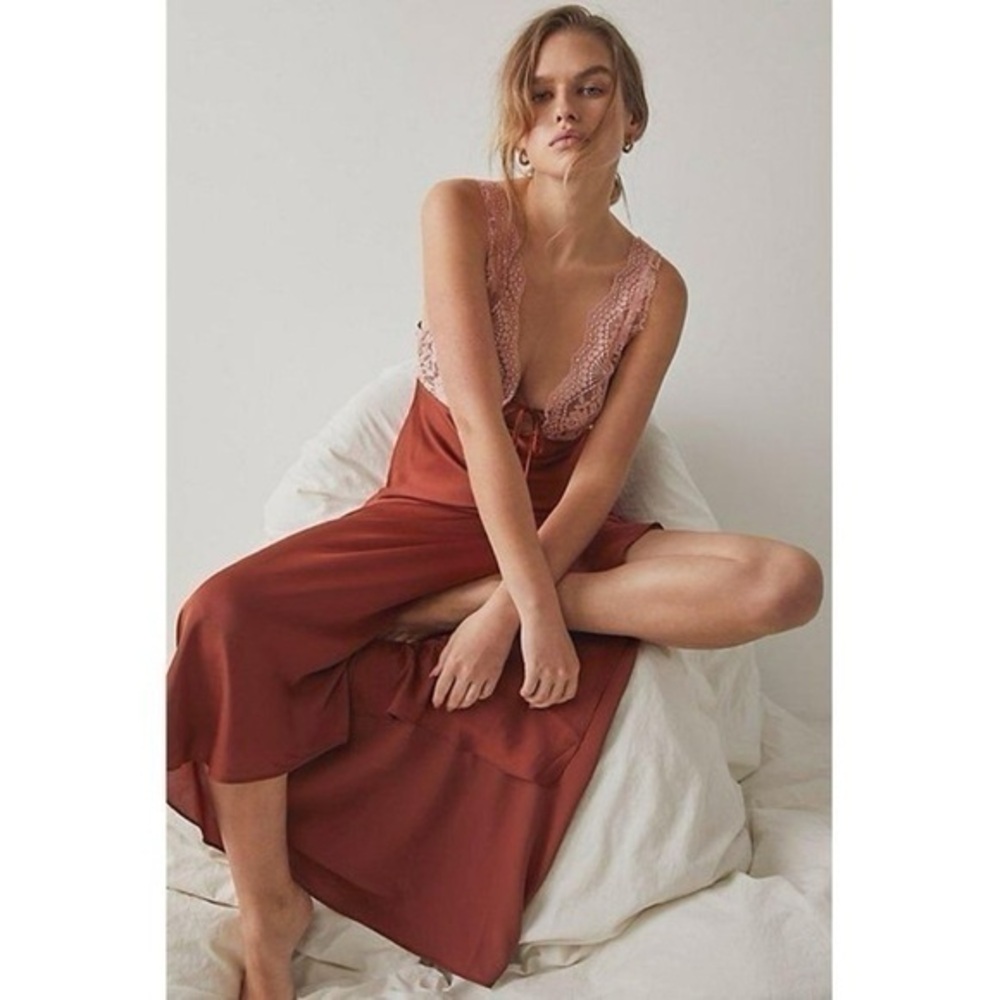 New with Tags Free People Slip Maxi Dress